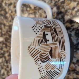 Starbucks Collectible Artisan 03/08 2014 New Bone China Mug Limited Edition